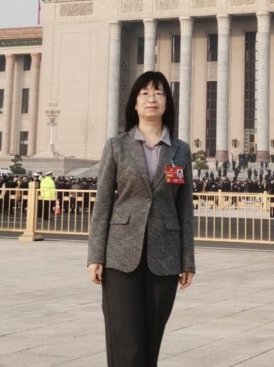 赵静（第十四届全国政协委员，中国航天科工集团四院职工）