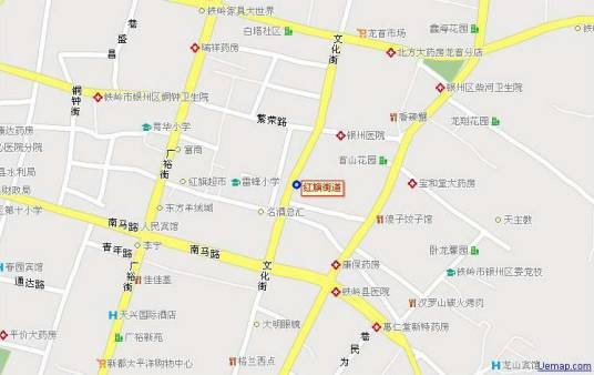 红旗街道（辽宁省铁岭市清河区下辖街道）