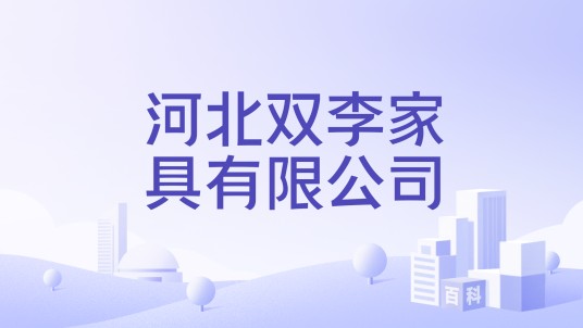河北双李家具有限公司