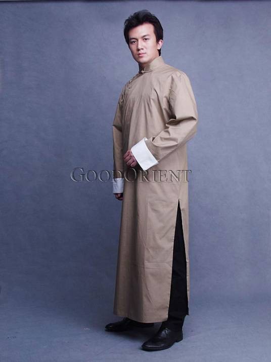 长袍（中国古代民间传统袍服）