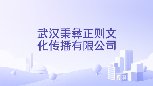 武汉秉彝正则文化传播有限公司