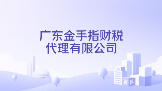 广东金手指财税代理有限公司