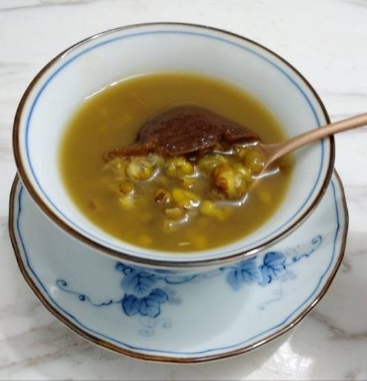 陈皮绿豆沙