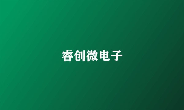 睿创微电子