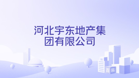 河北宇东地产集团有限公司