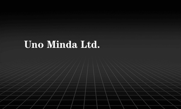 Uno Minda Ltd.