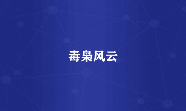 毒枭风云