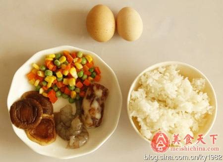 三鲜蛋炒饭