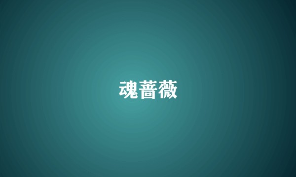 魂蔷薇