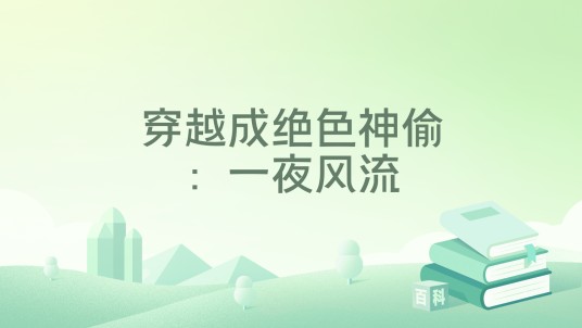 穿越成绝色神偷：一夜风流