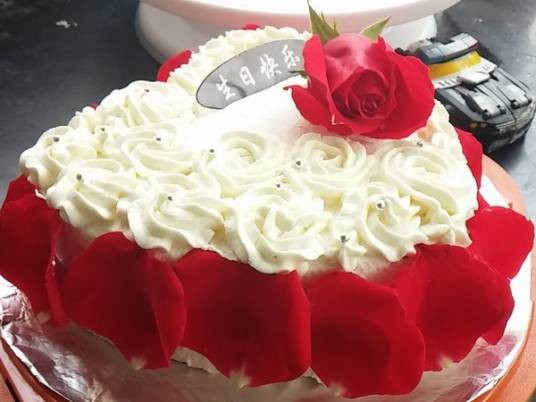 玫瑰花蛋糕