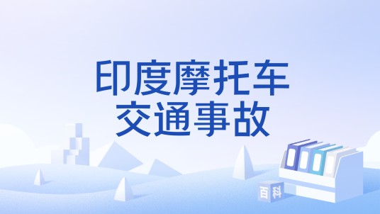 印度摩托车交通事故