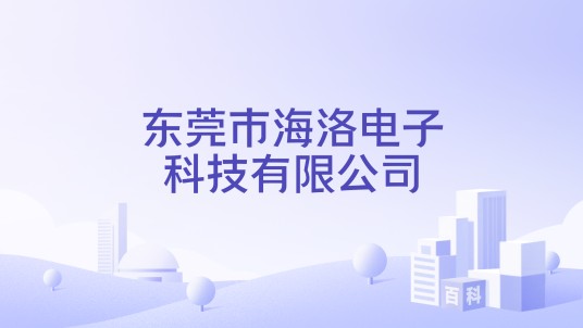 东莞市海洛电子科技有限公司