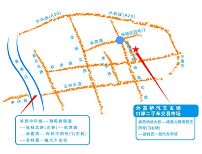 上海外高桥汽车交易市场