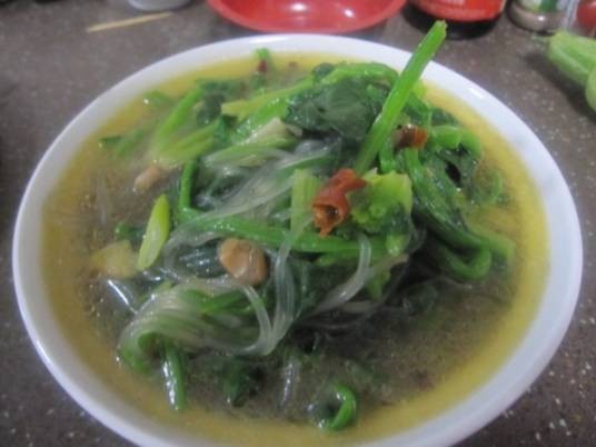 菠菜粉丝汤
