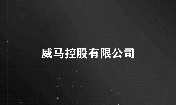 威马控股有限公司