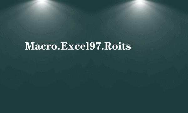 Macro.Excel97.Roits