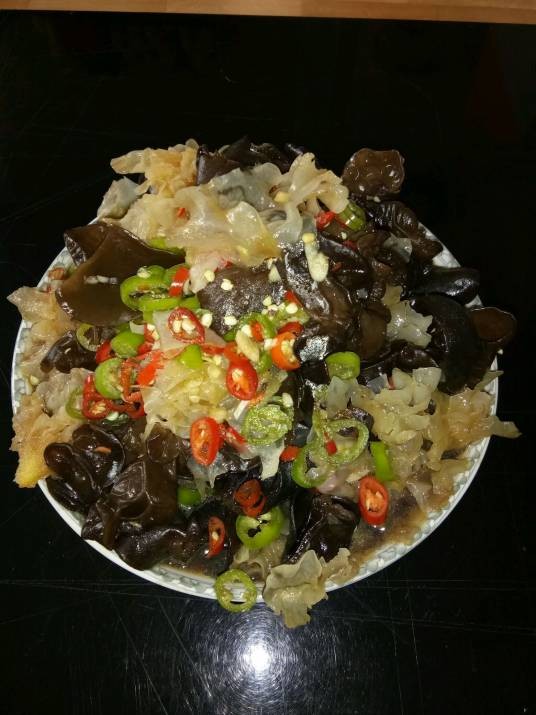 老醋腌木耳