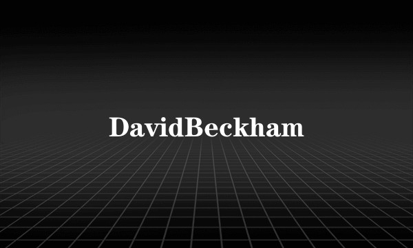 DavidBeckham