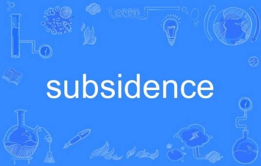 subsidence