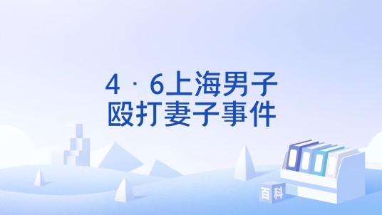 4·6上海男子殴打妻子事件