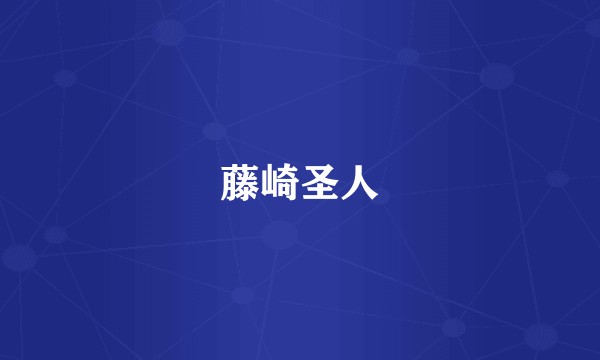 藤崎圣人