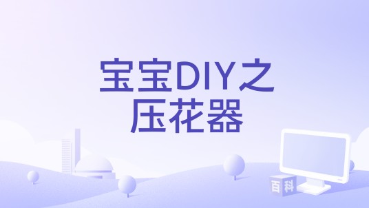 宝宝DIY之压花器