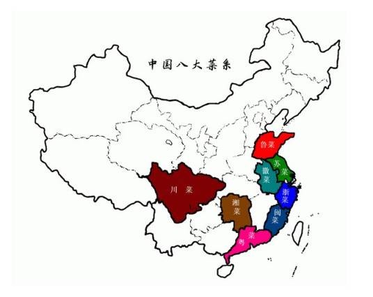 中国菜系