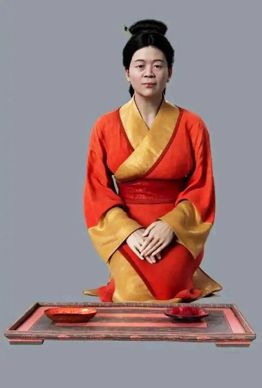 辛追夫人复原像