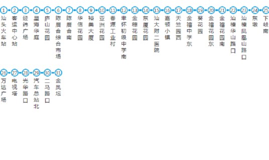 汕头公交42路