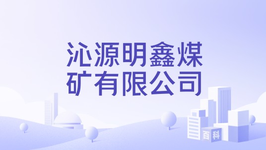 沁源明鑫煤矿有限公司