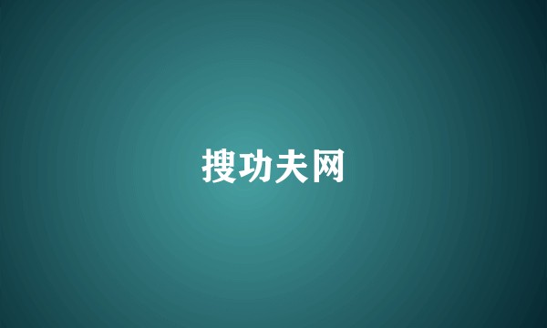 搜功夫网