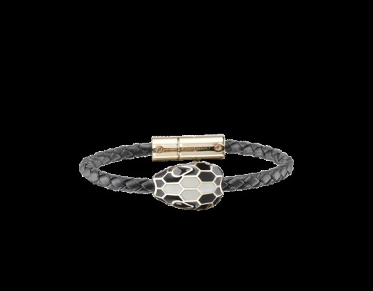 Serpenti Forever皮革手镯