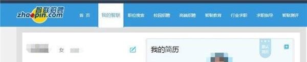 智联招聘上删除不掉仅有的一份简历该怎么办