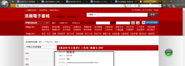 怎么下载小说的txt文档