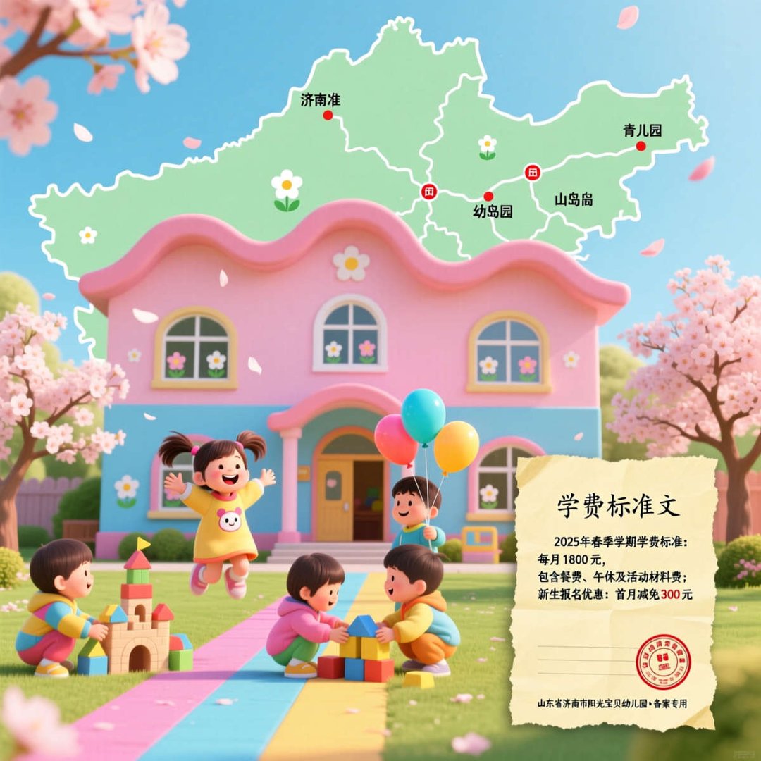 山东省幼儿园学费