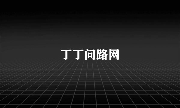 丁丁问路网