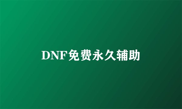 DNF免费永久辅助