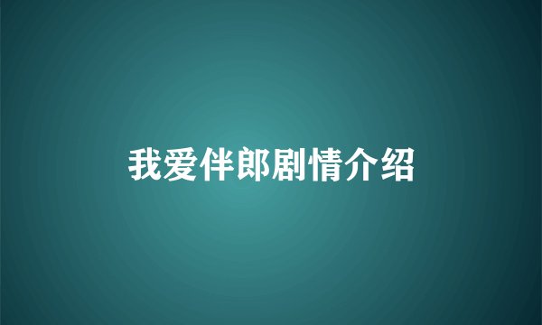 我爱伴郎剧情介绍