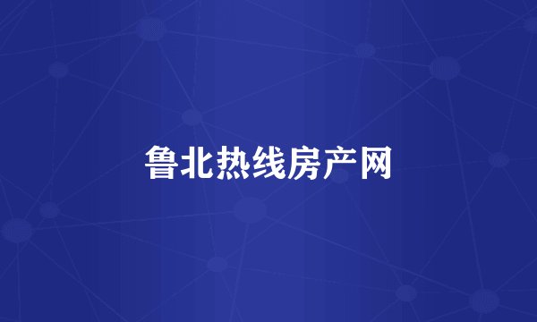 鲁北热线房产网