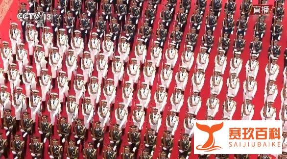 礼兵队伍俯拍太震撼了 这是咋情况？
