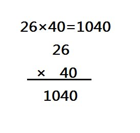 2640的竖式