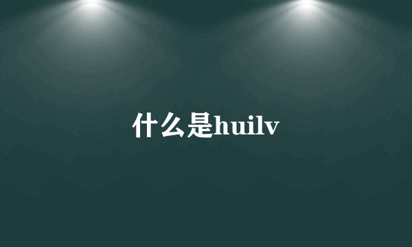 什么是huilv