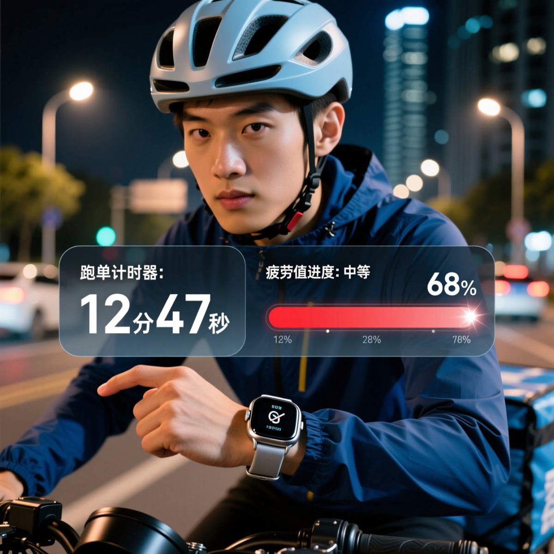 美团骑手的疲劳值怎么算