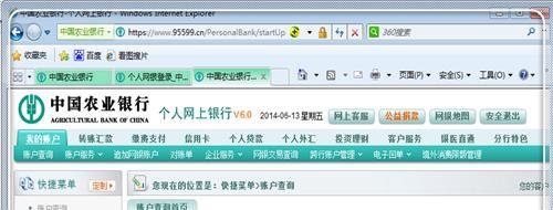 中国农业银行交易记录如何查询