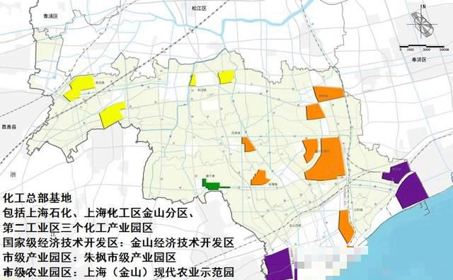 金山区大的经济园区有哪几个