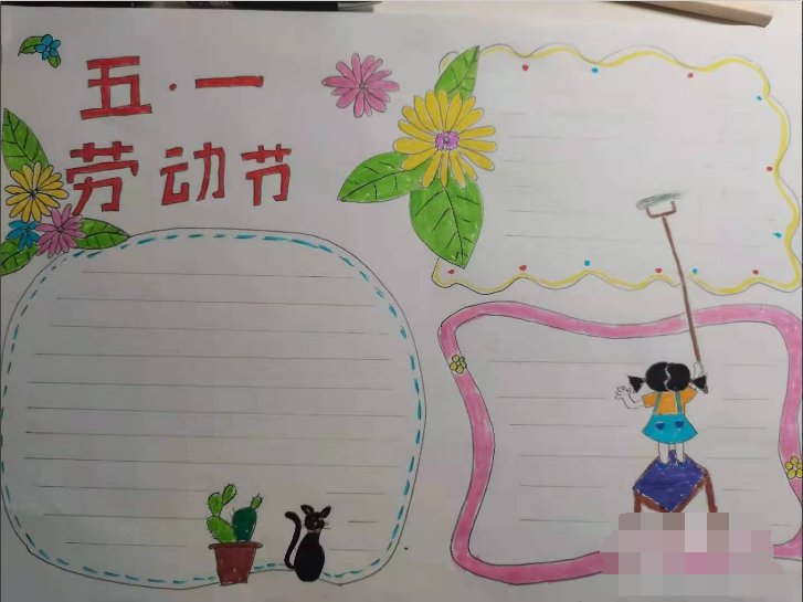 五一劳动节的作品怎么画