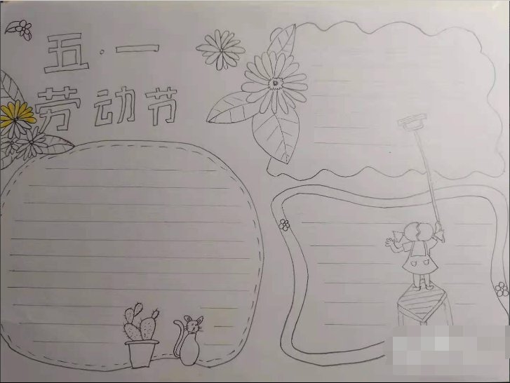 五一劳动节的作品怎么画