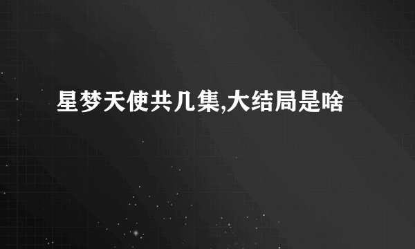 星梦天使共几集,大结局是啥