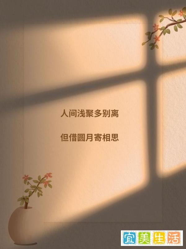 中秋节｜思念天堂亲人的文案